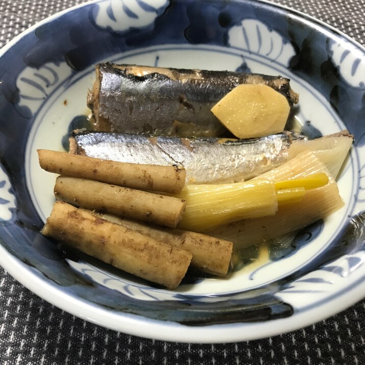 秋刀魚と野菜の煮物